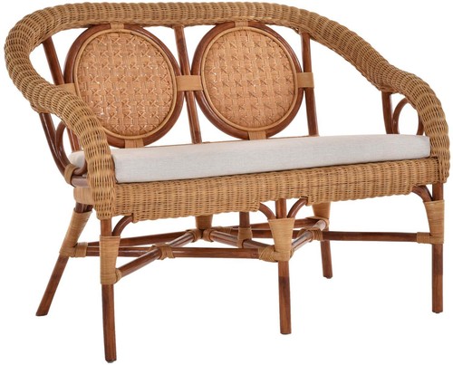 Zweisitzer rattanbank - zweisitzer,