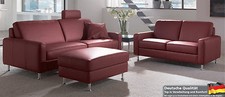 Dietsch Paolo Nero Davina 2er Sofa Zweisitzer 3er Sofa Dreisitzer Leder o.Textil