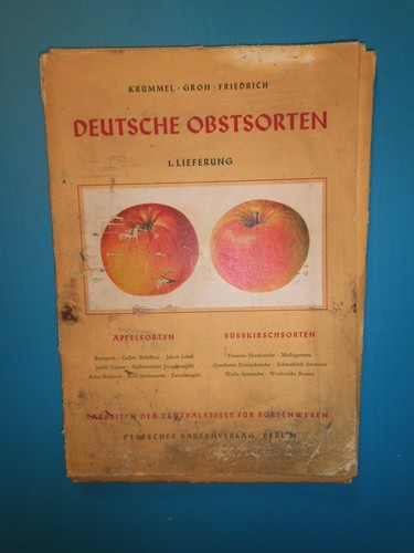 Deutsche obstsorten mappe 1 - obstsorten,,