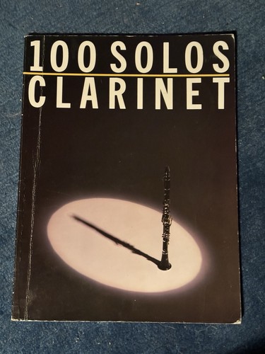 100 solo clarinet - clarinet,, klarinetten