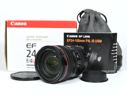 Canon 105mm f4l is - 24-105mm,