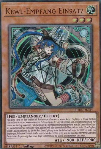 Kewl empfang - yu-gi-oh!, kewl-empfang