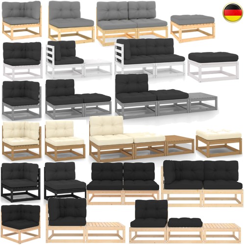 Gartensofa ecksofa fußhocker - gartensofa,