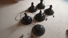  Schöne Vintage Industrielampe Emaill Lampe Fabriklampe Deckenlampe Scheunenfund