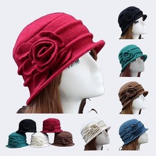 Damen Wollhut Glockenhut aus