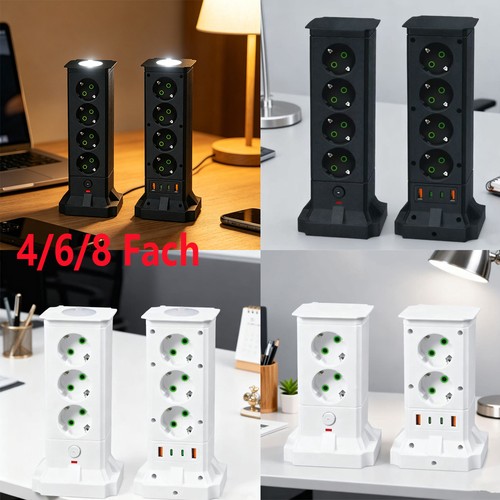 Steckdosenleiste mit usb - mit,