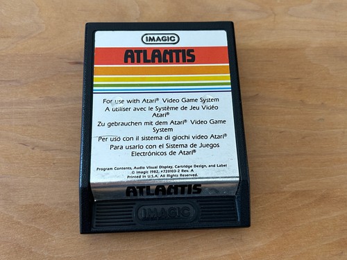 Atari 2600 spiel atlantis - 2600, --