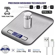 Küchenwaage digital Edelstahl