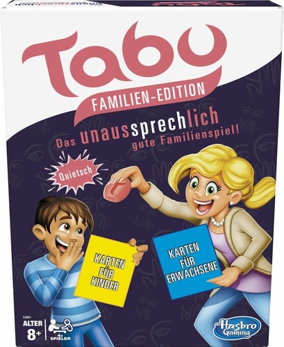 Hasbro tabu familien edition - hasbro, familien-edition