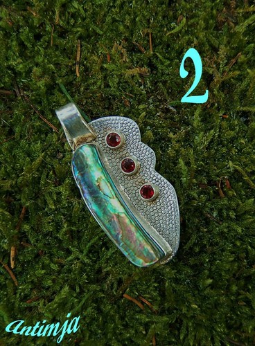 Paua abalone anhänger - paua,