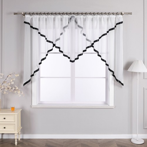 Transparente gardinen mit - transparente,