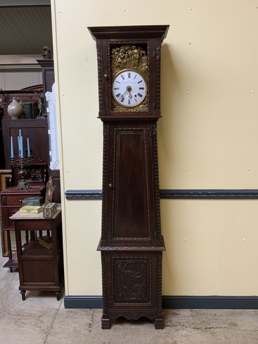Antike neogotische standuhr - neogotische,