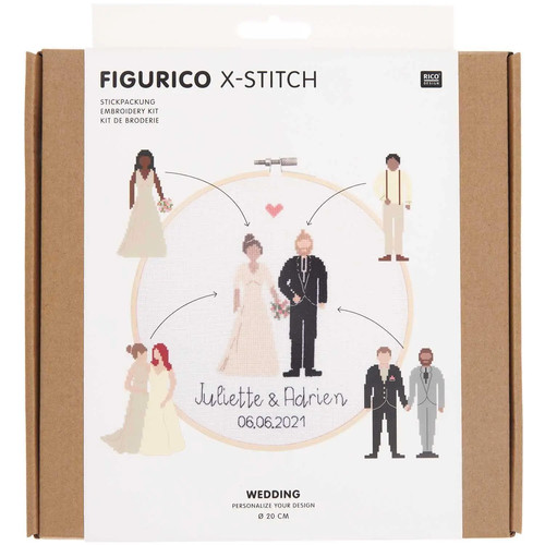 Stickpackung figurico wedding - stickpackung,