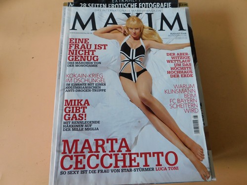 Maxim 2008 marta cecchetto - -,