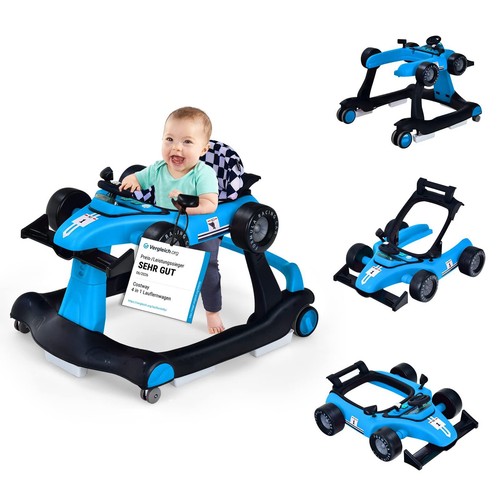 Costway 1 lauflernwagen - 4-in-1,