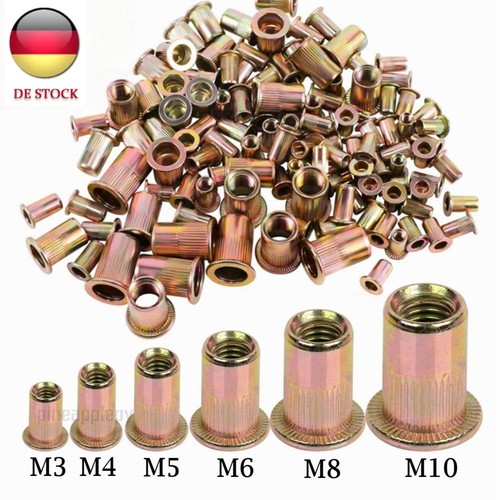 100 50stk blindnietmuttern - 100/50stk,