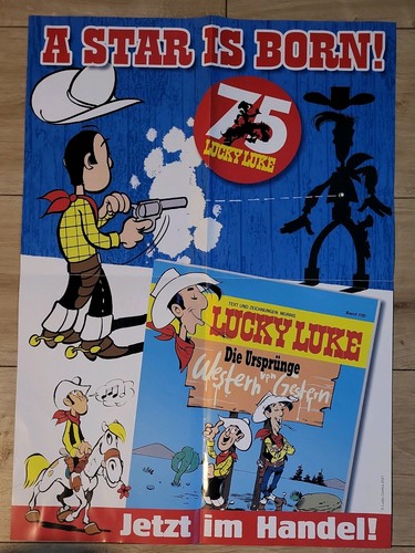 Lucky luke großes poster - lucky,