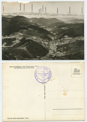 66160 blick vom belchen ins - vom,