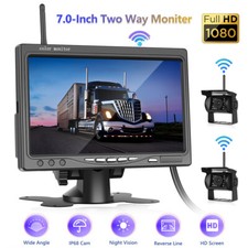 2XKabellos Rückfahrkamera mit