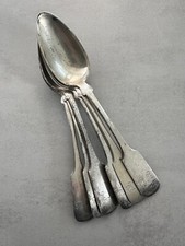 Spaten  Suppenlöffel Silber 12.Loth & Pferdepunze  🐎mit Monogram.. Top..um 1850