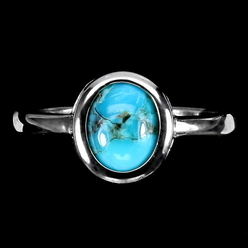 925 sterling silber ring oval - 925,