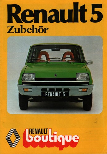 Prospekt renault zubehör - prospekt,