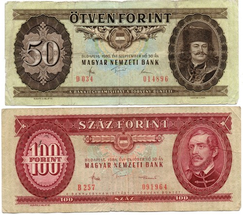 Banknoten ungarn 100 - &,