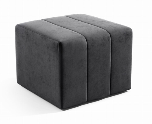 Likma velvet pouf hocker - pouf,
