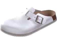 BIRKENSTOCK Professional Boston SL 60134 Clogs weiß Leder Superlauf normal 37-48