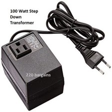 220/240 To 110/120 Volt