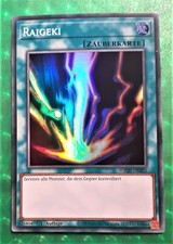 Yu-Gi-Oh SDCH, Raigeki, "mint", unbespielt NEU,1. Auflage