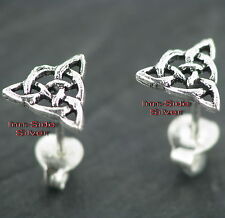 Ohrstecker Keltischer Knoten Ohrschmuck Silberstecker  Feingehalt Silber 925