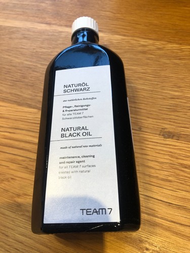 Team7 naturöl schwarz 200ml - schwarz,