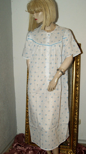 Vintage negligee nachtkleid - ,