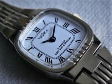 RUSSISCHE DAMEN ARMBANDUHR CHAIKA 1301, EDELSTAHL,17 JEWELS,ELEGANT UND TOP!
