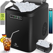 KESSER® Eiswürfelmaschine Eiswürfelbereiter 2,2L Ice Maker 9 Eiswürfel in 7min