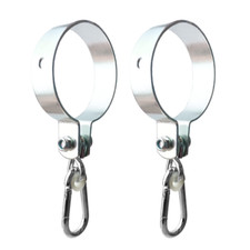 2er Set Schaukelhaken Rundholz