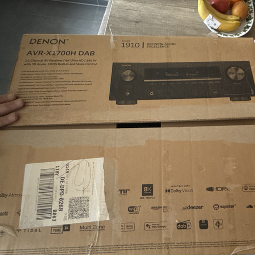Denon avr x1700h - dab, 7.2