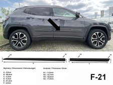 Seitenschutzleisten schwarz