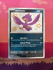 Pokemon karte murkrow paldean - pokemon,