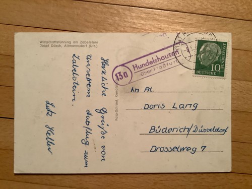 Landespoststempel plgz 13a - landespoststempel,