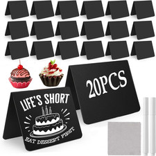 20 Stück Kreidetafel Klein