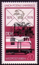 1985 100 Jahre UPU Diesellok