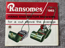 1963 Ransomes Rasen Hand- &