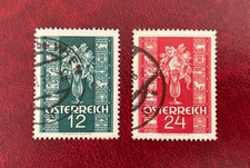 WERTVOLLE  658, 659 BRIEFMARKEN ÖSTERREICH
