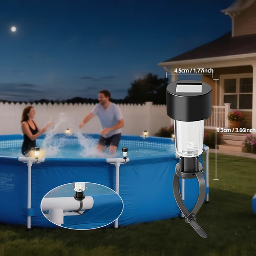 Solar poolleuchten led - 6x,