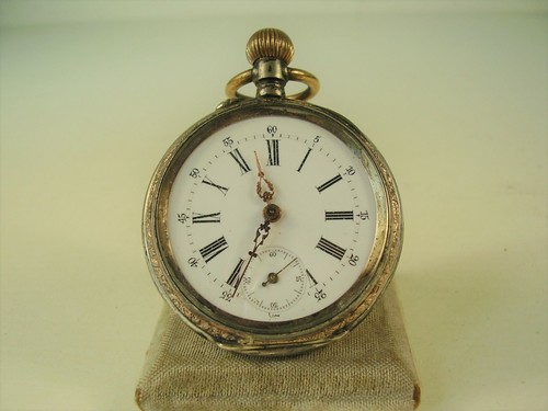 Antike taschenuhr 800 - 800, silber