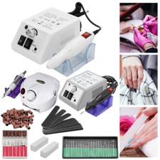 Elektrische Nagelfräser Nagelstudio Nailart Maniküre Set Profi Diamantschleifer