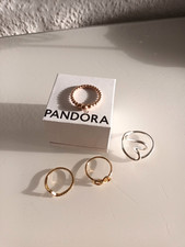 Pandora Set 4 Ringe Gr.60 - sehr guter Zustand!