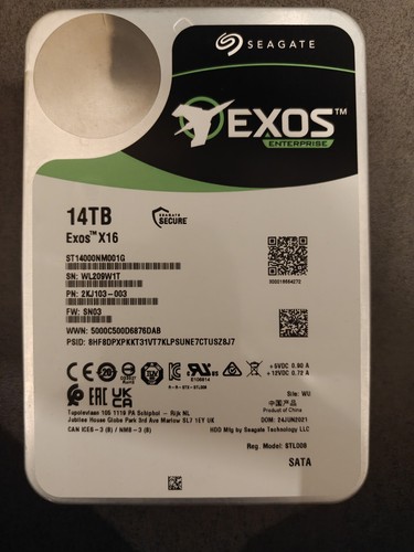 Seagate exos x16 - seagate,